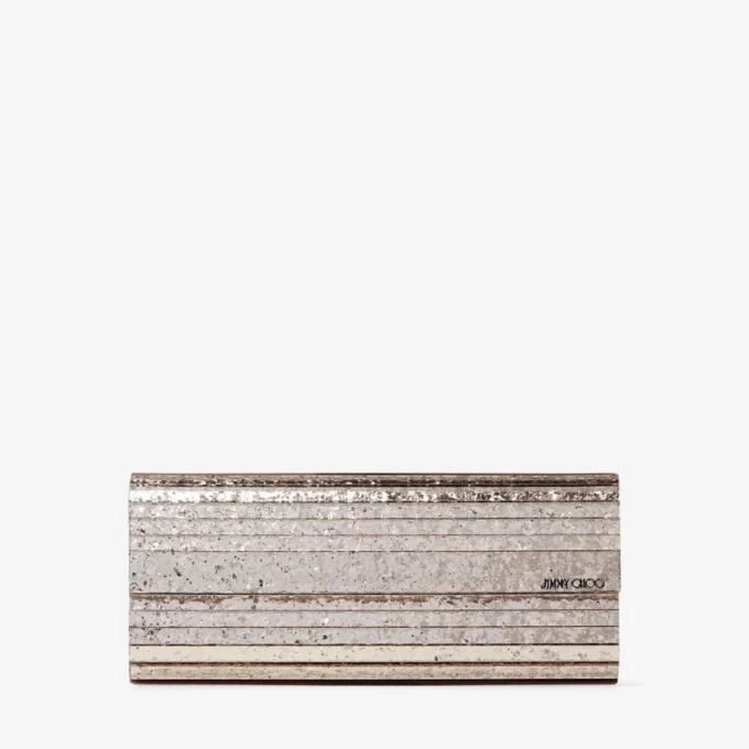 Pochette Sweetie in acrilico glitterato rosa ballet shadow Pochette Sweetie in acrilico glitterato rosa ballet shadow