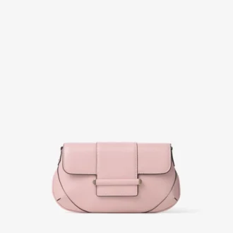 Portafoglio con barra e catena Portafoglio in pelle Biker rosa con catena