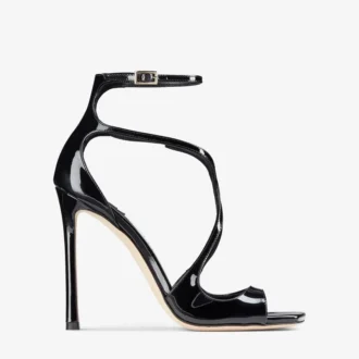 Sandali Azia 110 in vernice nera