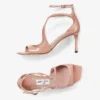 Sandali Azia 75 in vernice rosa balletto