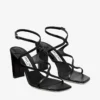 Sandali Azie 85 in pelle nappa nera