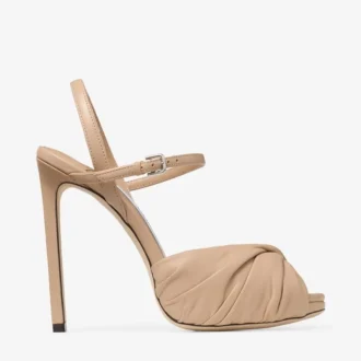 Sandali Elly 120 Chai in morbida pelle Glove e nappa lucida