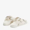 Sandali Fayence in pelle color latte con decorazioni in perle Sandali Fayence in pelle color latte con decorazioni in perle