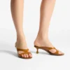 Sandali Jelly Drop 50 in gelatina color ambra Sandali Jelly Drop 50 in gelatina color ambra