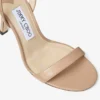 Sandali Jenn 100 in pelle nappa color chai Sandali Jenn 100 in pelle nappa color chai