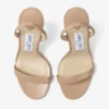 Sandali Jenn 100 in pelle nappa color chai Sandali Jenn 100 in pelle nappa color chai