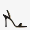 Sandali Jenn 100 in pelle scamosciata nera Sandali Jenn 100 in pelle scamosciata nera