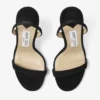 Sandali Jenn 100 in pelle scamosciata nera Sandali Jenn 100 in pelle scamosciata nera