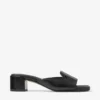 Sandali mules Dina 45 in pelle nera