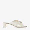 Sandali Rafi 45 in morbida pelle color latte