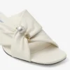 Sandali Rafi 45 in morbida pelle color latte