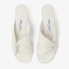 Sandali Rafi 45 in morbida pelle color latte