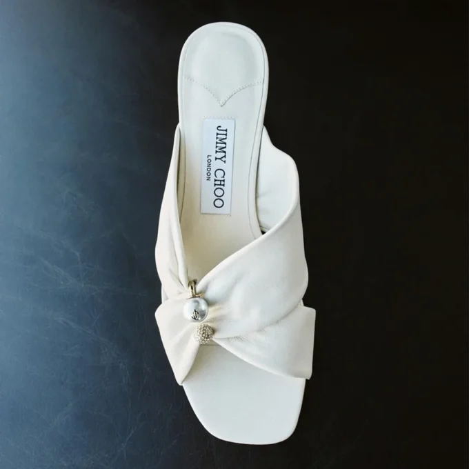 Sandali Rafi 45 in morbida pelle color latte