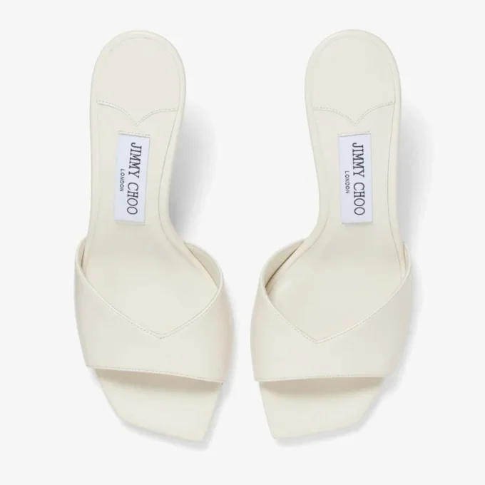 Sandali Skye 70 in pelle color latte Sandali Skye 70 in pelle color latte