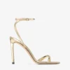 Sandalo Metz 100 in pelle Liquid Metal dorata Sandalo Metz 100 in pelle Liquid Metal dorata