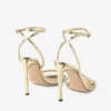 Sandalo Metz 100 in pelle Liquid Metal dorata Sandalo Metz 100 in pelle Liquid Metal dorata