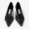 Scarlett 50, décolleté nere con lacci di jimmy choo Scarlett 50, décolleté nere con lacci di jimmy choo