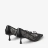 Scarlett 50, décolleté nere con lacci di jimmy choo Scarlett 50, décolleté nere con lacci di jimmy choo