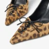 Scarlett 95 Décolleté in cavallino con stampa leopardata naturale Scarlett 95 Décolleté in cavallino con stampa leopardata naturale