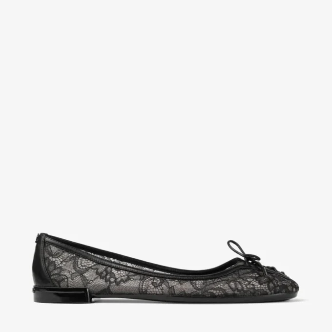 Scarlett Ballerina Ballerine nere con lacci jimmy choo Scarlett Ballerina Ballerine nere con lacci jimmy choo
