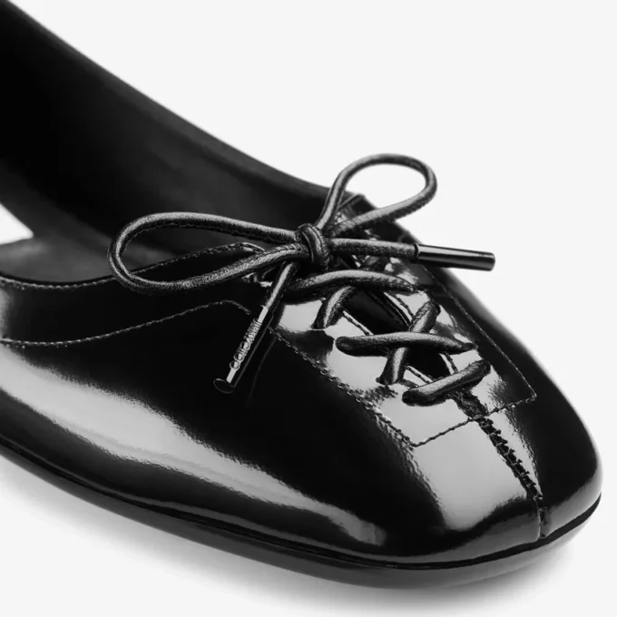 Scarlett Ballerina Ballerine nere morbide spazzolate Scarlett Ballerina Ballerine nere morbide spazzolate