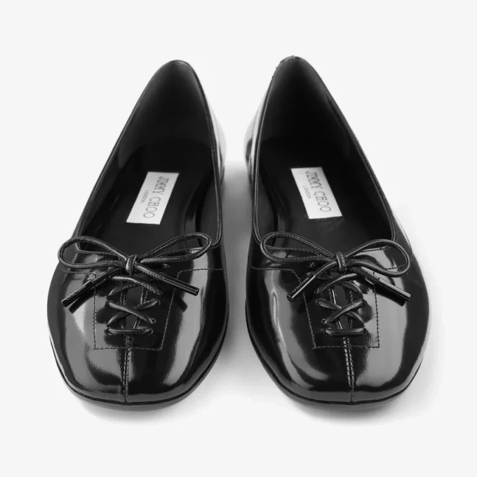 Scarlett Ballerina Ballerine nere morbide spazzolate Scarlett Ballerina Ballerine nere morbide spazzolate