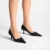 Scarpe con tacco Scarlett 50 in pelle nappa nera Scarpe con tacco Scarlett 50 in pelle nappa nera