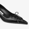 Scarpe con tacco Scarlett 50 in pelle nappa nera Scarpe con tacco Scarlett 50 in pelle nappa nera