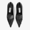 Scarpe con tacco Scarlett 95 in pelle nappa nera Scarpe con tacco Scarlett 95 in pelle nappa nera