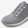 Scarpe da ginnastica Veles in maglia di cashmere color cenere Scarpe da ginnastica Veles in maglia di cashmere color cenere