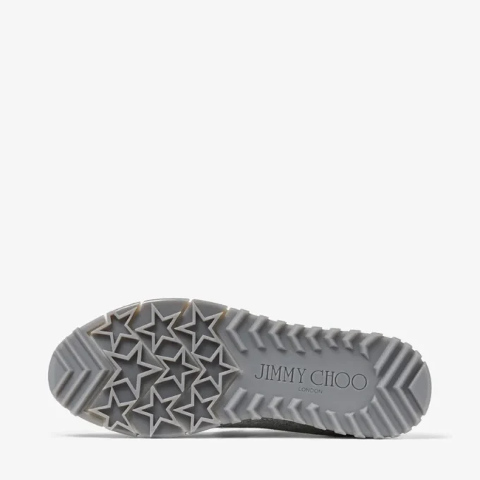 Scarpe da ginnastica Veles in maglia di cashmere color cenere Scarpe da ginnastica Veles in maglia di cashmere color cenere