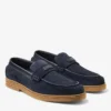 Scarpe da guida Josh Driver in pelle scamosciata rovesciata blu navy Scarpe da guida Josh Driver in pelle scamosciata rovesciata blu navy