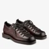 Scarpe stringate Reeves in pelle scozzese color cioccolato Scarpe stringate Reeves in pelle scozzese color cioccolato