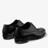 Scarpe stringate Vine in pelle di vitello liscia nera Scarpe stringate Vine in pelle di vitello liscia nera
