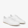 Sneakers basse Sunny F in pelle bianca e gomma Sneakers basse Sunny F in pelle bianca e gomma