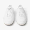 Sneakers basse Sunny F in pelle bianca e gomma Sneakers basse Sunny F in pelle bianca e gomma