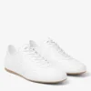 Sneakers basse Sunny M in pelle bianca e gomma Sneakers basse Sunny M in pelle bianca e gomma