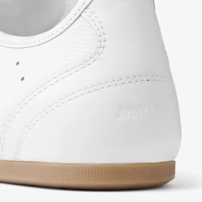 Sneakers basse Sunny M in pelle bianca e gomma Sneakers basse Sunny M in pelle bianca e gomma