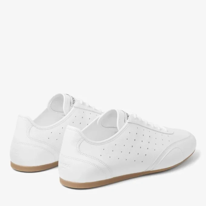 Sneakers basse Sunny M in pelle bianca e gomma Sneakers basse Sunny M in pelle bianca e gomma