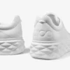 Sneakers con plateau Diamond Maxi M II in pelle nappa bianca Sneakers con plateau Diamond Maxi M II in pelle nappa bianca