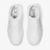 Sneakers con plateau Diamond Maxi M II in pelle nappa bianca Sneakers con plateau Diamond Maxi M II in pelle nappa bianca