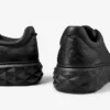 Sneakers con plateau Diamond Maxi M II in pelle nappa nera Sneakers con plateau Diamond Maxi M II in pelle nappa nera