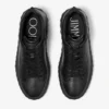 Sneakers con plateau Diamond Maxi M II in pelle nappa nera Sneakers con plateau Diamond Maxi M II in pelle nappa nera