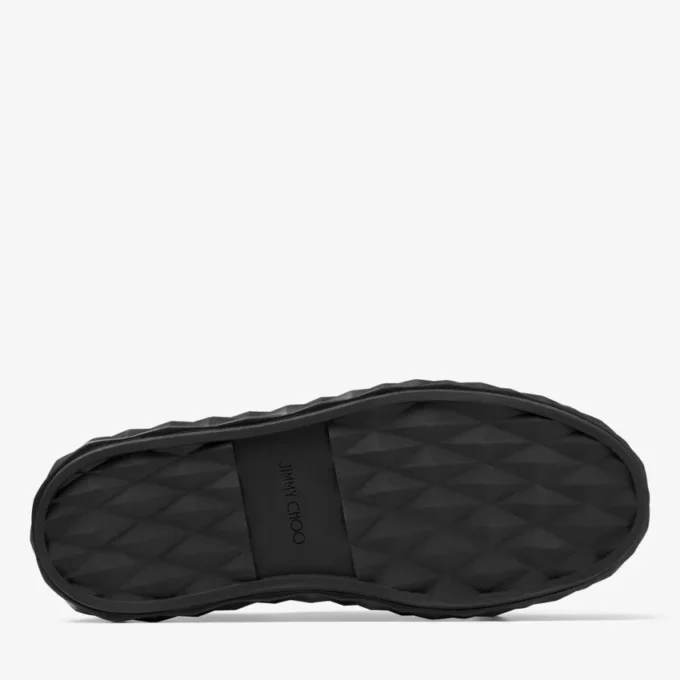 Sneakers con plateau Diamond Maxi M II in pelle nappa nera Sneakers con plateau Diamond Maxi M II in pelle nappa nera
