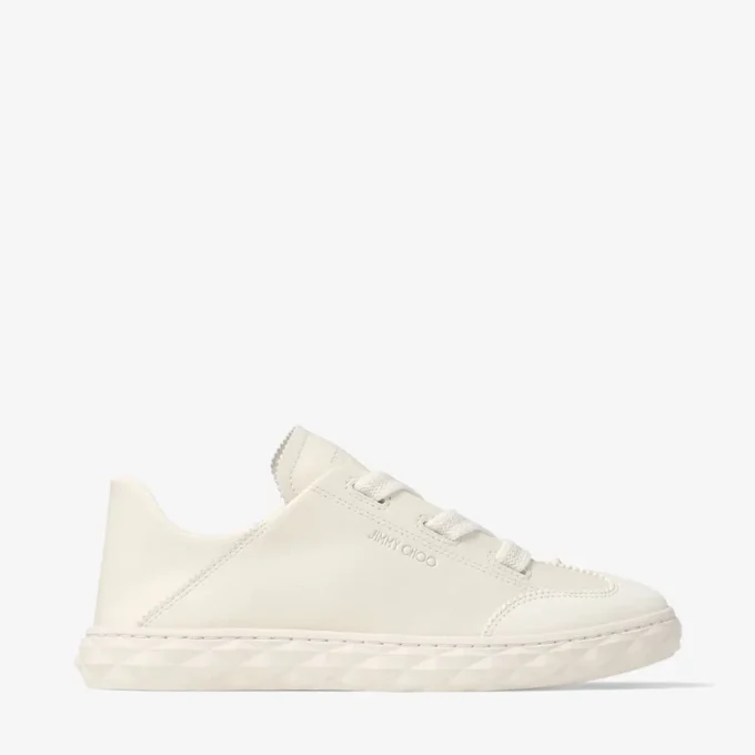 Sneakers Diamond Light Flex F in mix di pelle color latte Sneakers Diamond Light Flex F in mix di pelle color latte