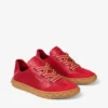 Sneakers Diamond Light Flex F in pelle rosso rubino Sneakers Diamond Light Flex F in pelle rosso rubino
