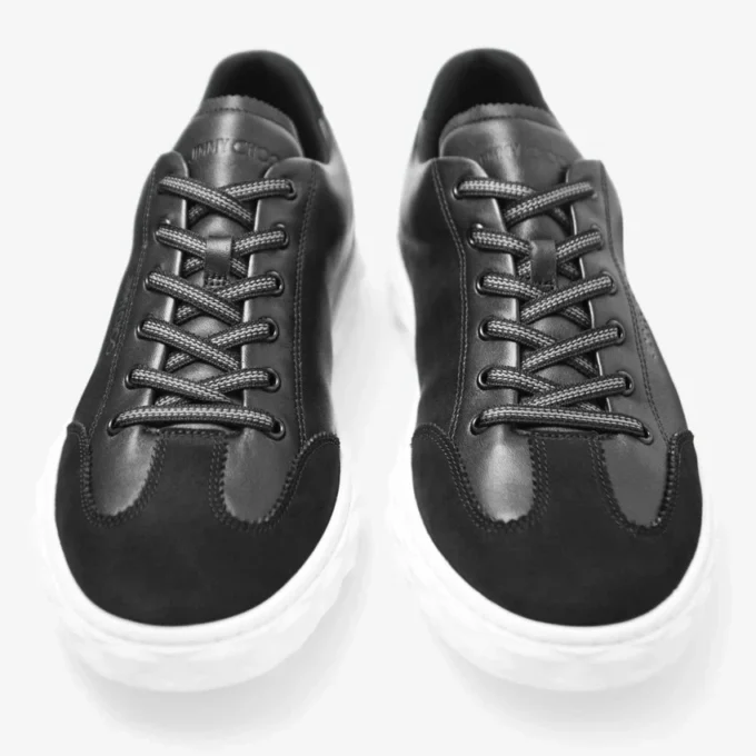 Sneakers Diamond Light Flex M in pelle nera Sneakers Diamond Light Flex M in pelle nera