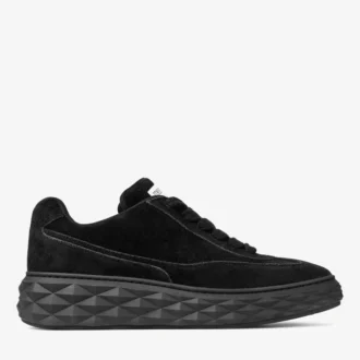 Sneakers Diamond Maxi Retro M in pelle scamosciata e velluto nero Sneakers Diamond Maxi Retro M in pelle scamosciata e velluto nero