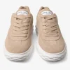 Sneakers Diamond Maxi Retro M in pelle scamosciata velour color pietra Sneakers Diamond Maxi Retro M in pelle scamosciata velour color pietra