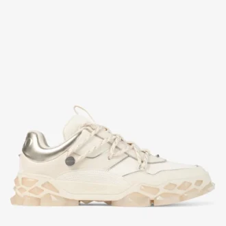 Sneakers Diamond X II M in pelle color latte